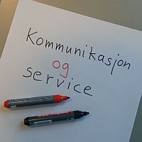 Kommunikasjon og service